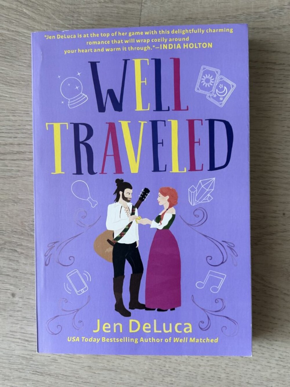 Well Traveled- Jen DeLuca; paperback
